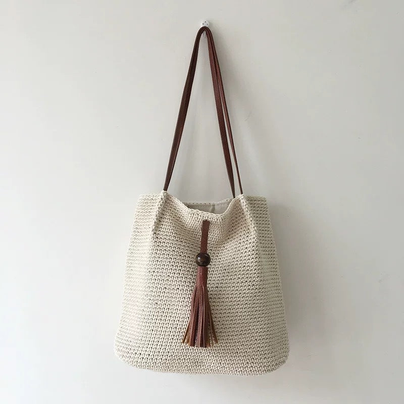 Hand-crocheted tote bag Kalsten
