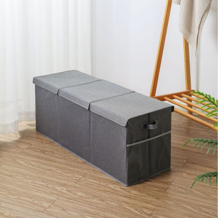 Stylish storage chest with compartments Kalsten