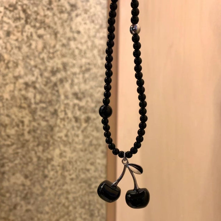 Charming Cherry Beaded Necklace Kalsten