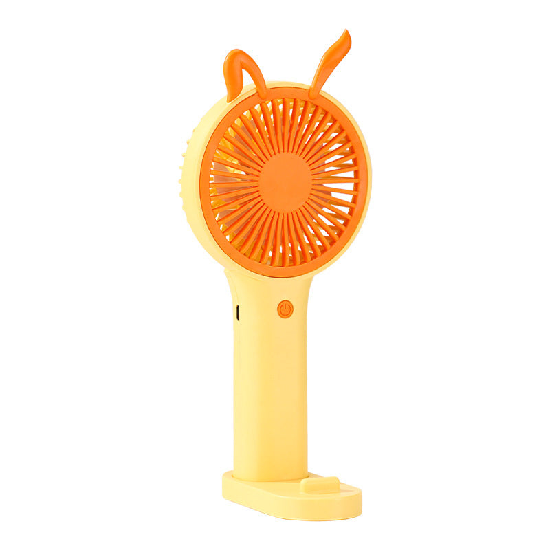 Unisex portable hand fan with smartphone holder Kalsten