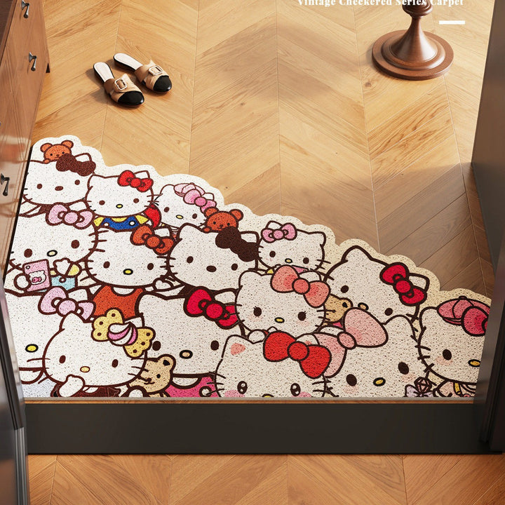 Cute Animals Themed Decorative Area Mat