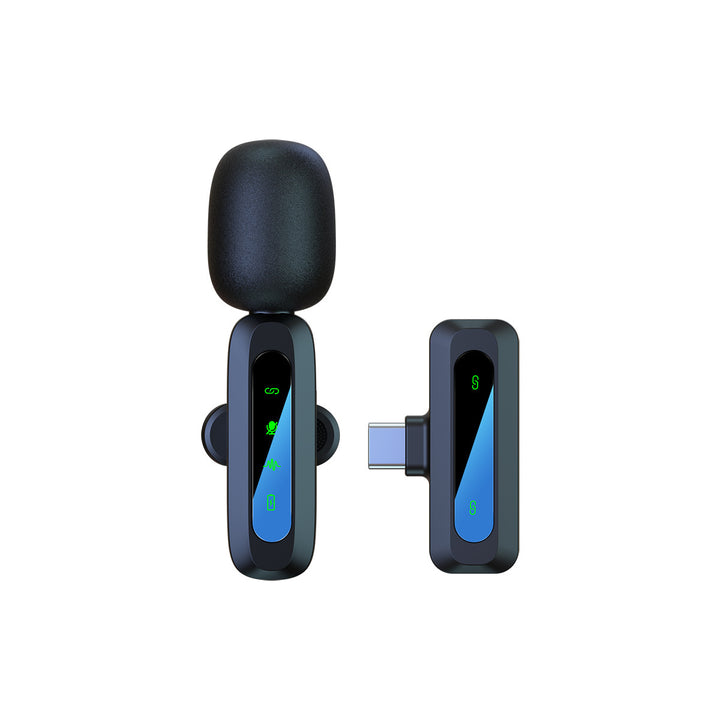 Wireless Lavalier Microphone with High-Sensitivity Audio Recording Kalsten