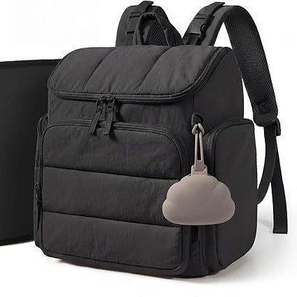 Quilted Multi-Compartment Backpack Kalsten