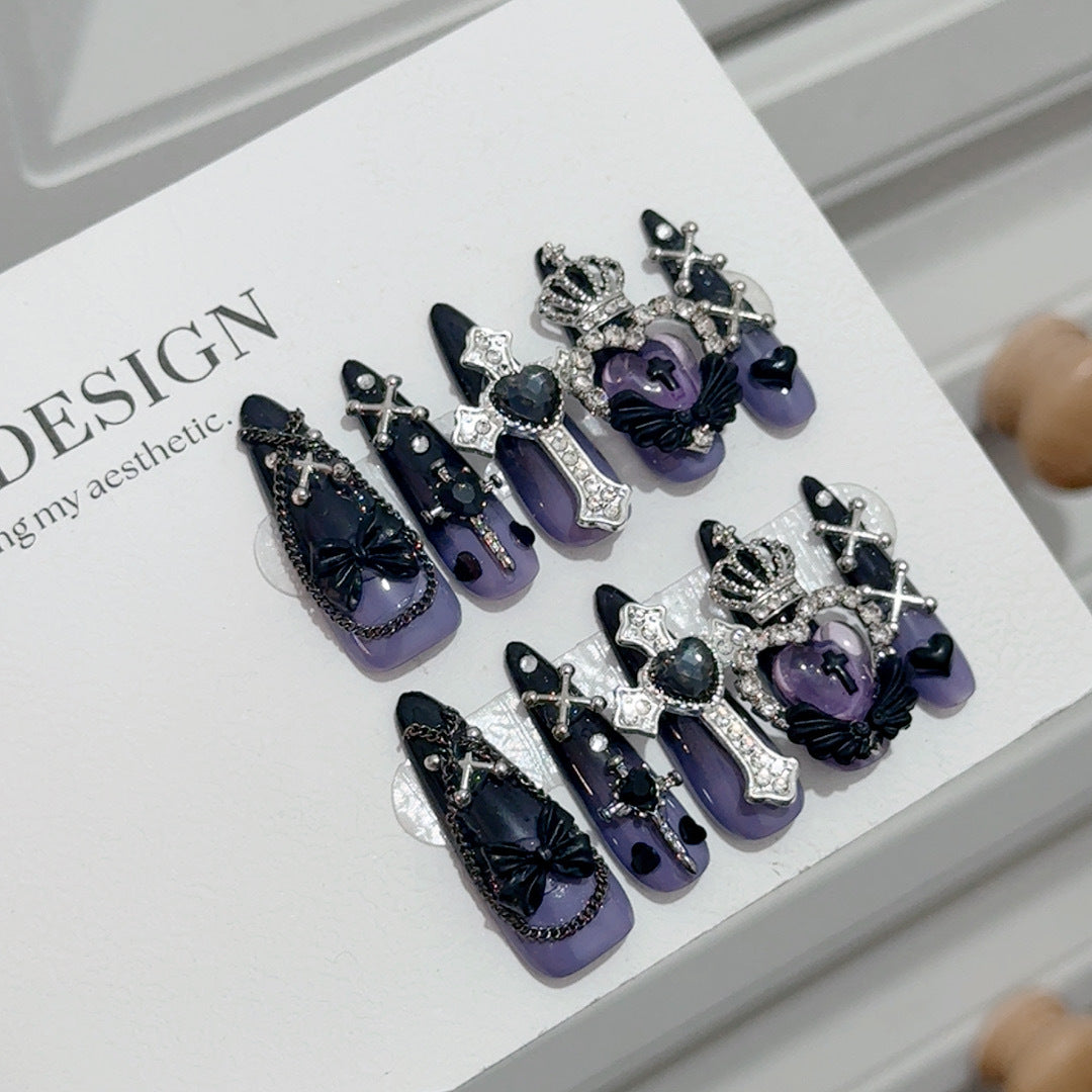 Gothic Witchcraft Nail Art Tips