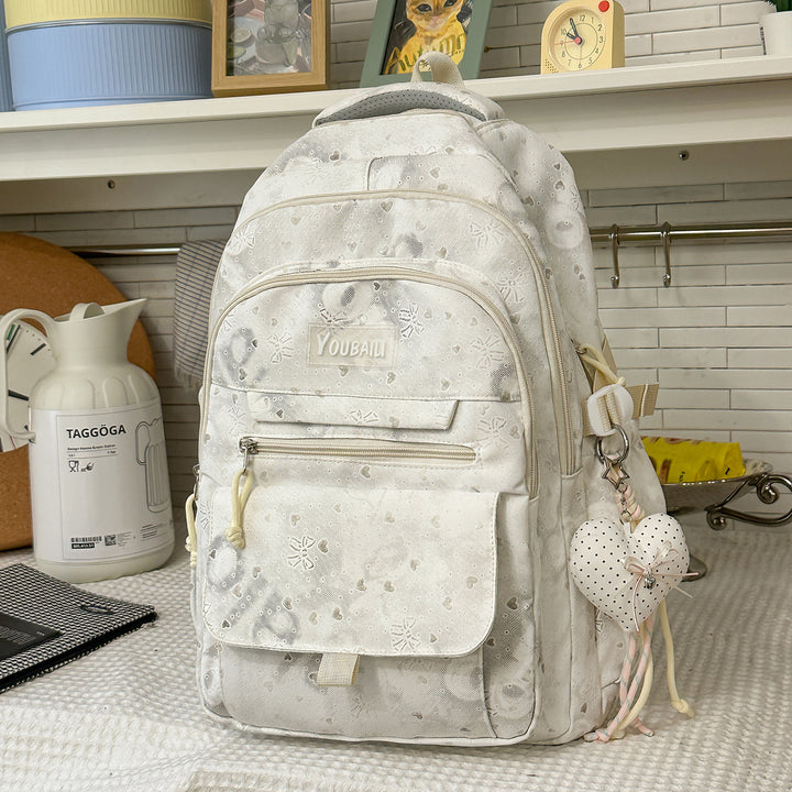 Charming Floral Print Backpack Kalsten