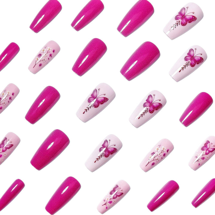 Floral Butterfly Nail Art Set Kalsten