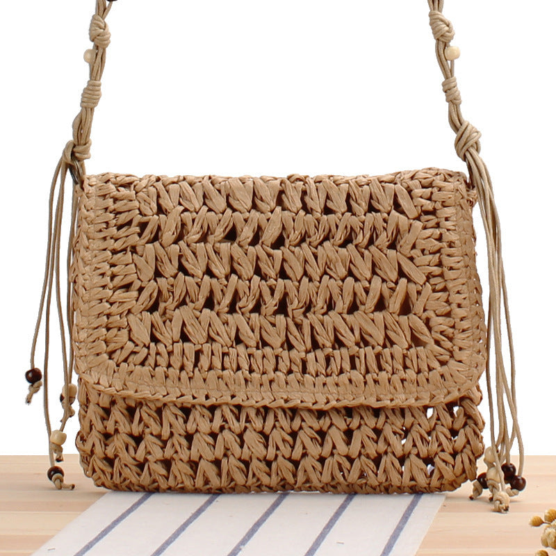 Handbag made of high-quality woven natural material Kalsten