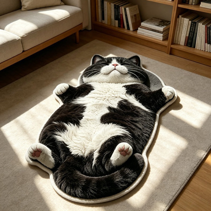 Decorative Dog Print Bath Mat