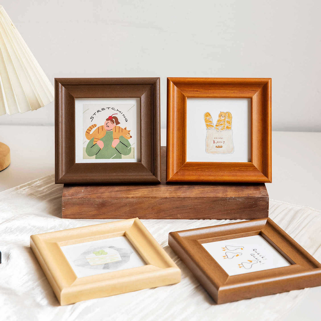 Whimsical Illustrated Wall Art Frame