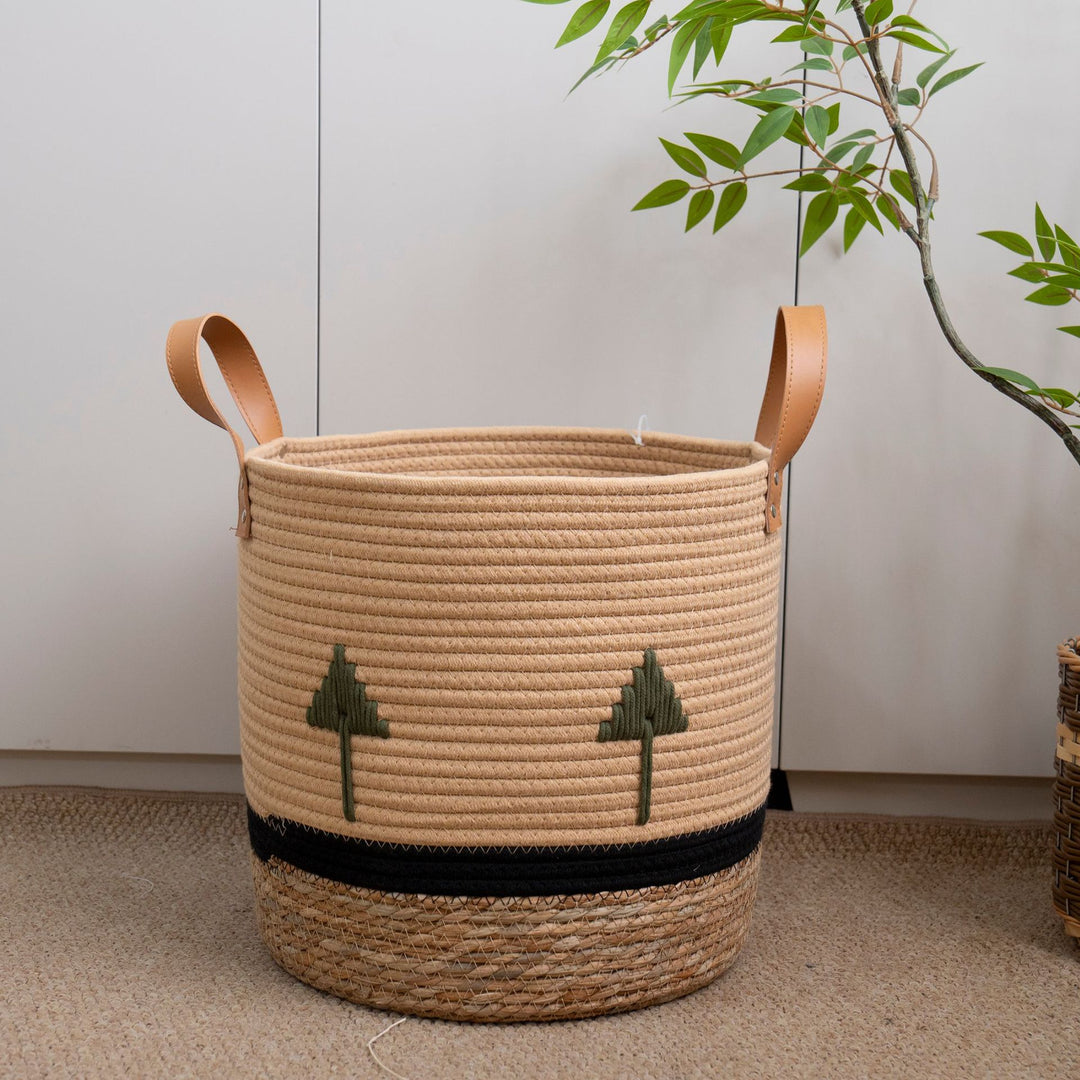 Decorative Eco-Friendly Woven Storage Basket Kalsten