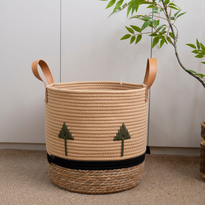 Decorative Eco-Friendly Woven Storage Basket Kalsten