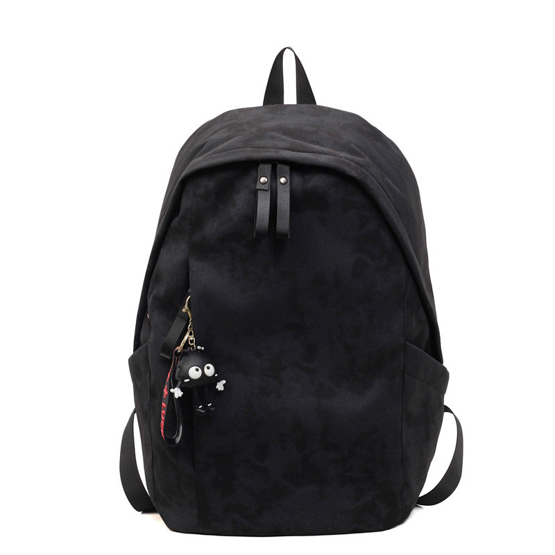 Fashionable backpack with practical design and decorative pendant Kalsten
