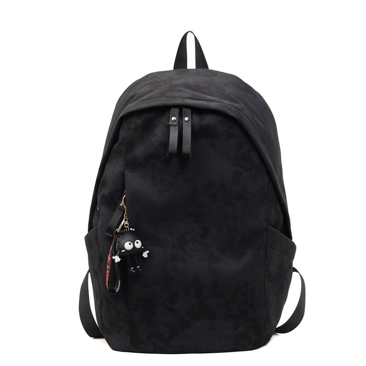 Fashionable backpack with practical design and decorative pendant Kalsten