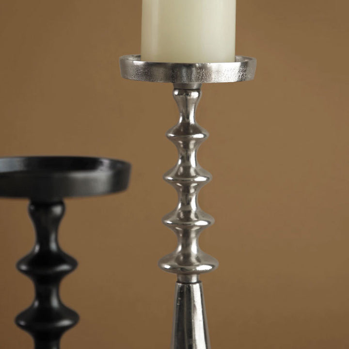 Sophisticated Metal Candle Holder