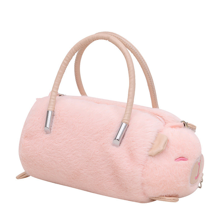 Plush handbag with animal design Kalsten