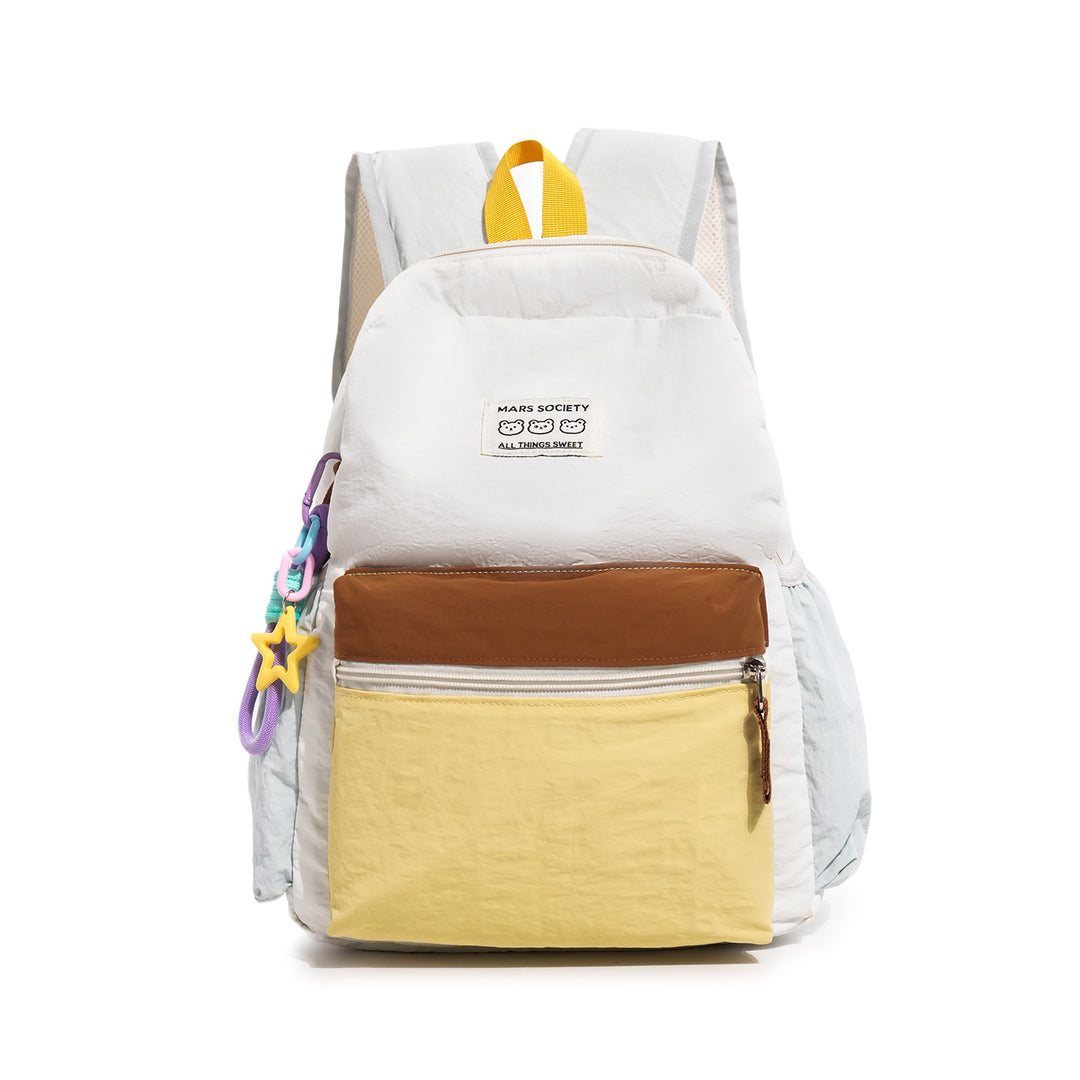 Color-Block Casual Backpack Kalsten