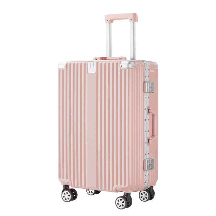 Impact-Resistant Hard Shell Travel Suitcase