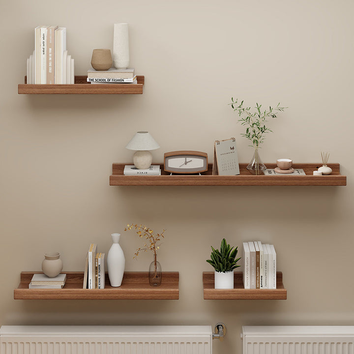 Long Slim Radiator Top Shelf Tray with Raised Edge and Heat‑Resistant Surface