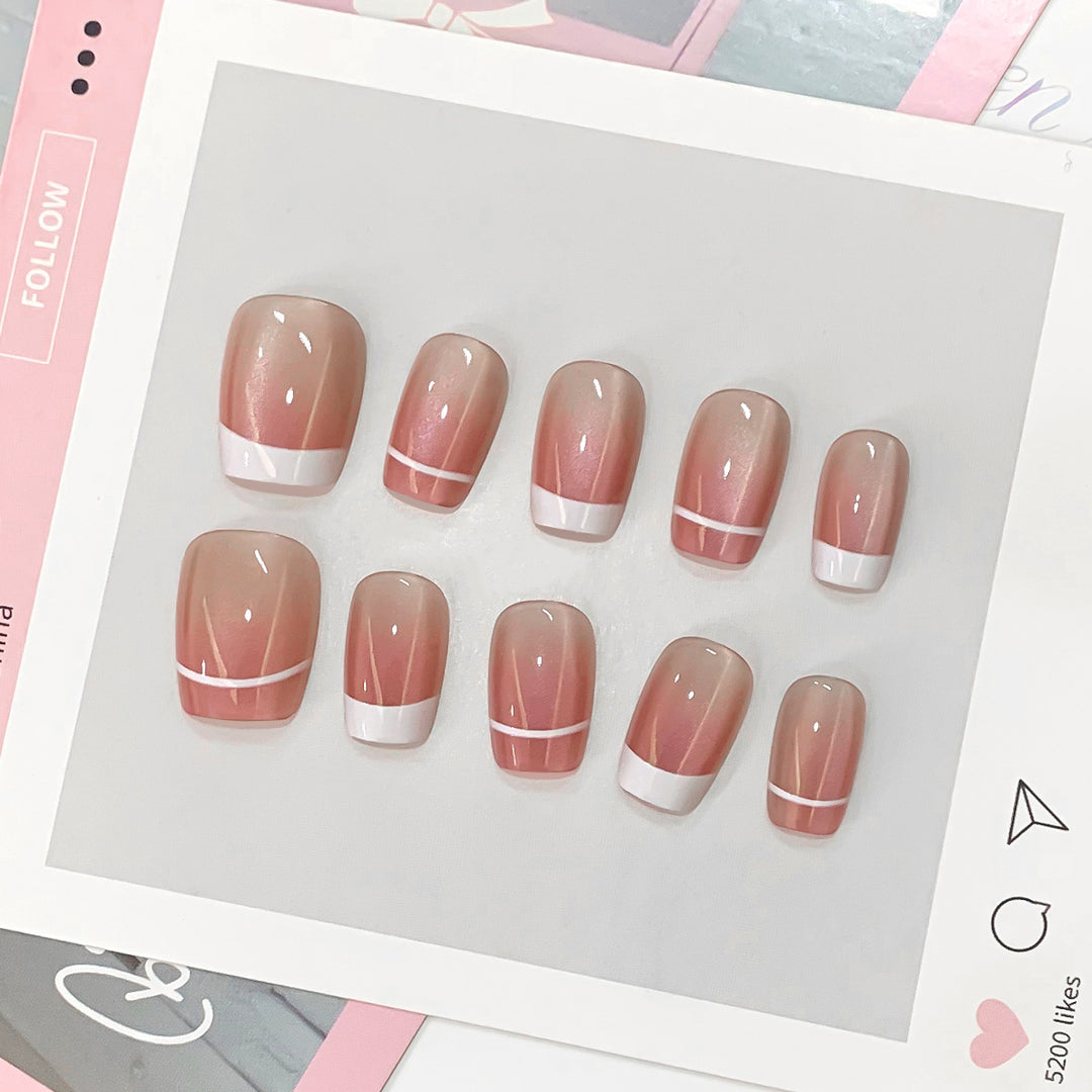 Artistic French Nail Tips Kalsten