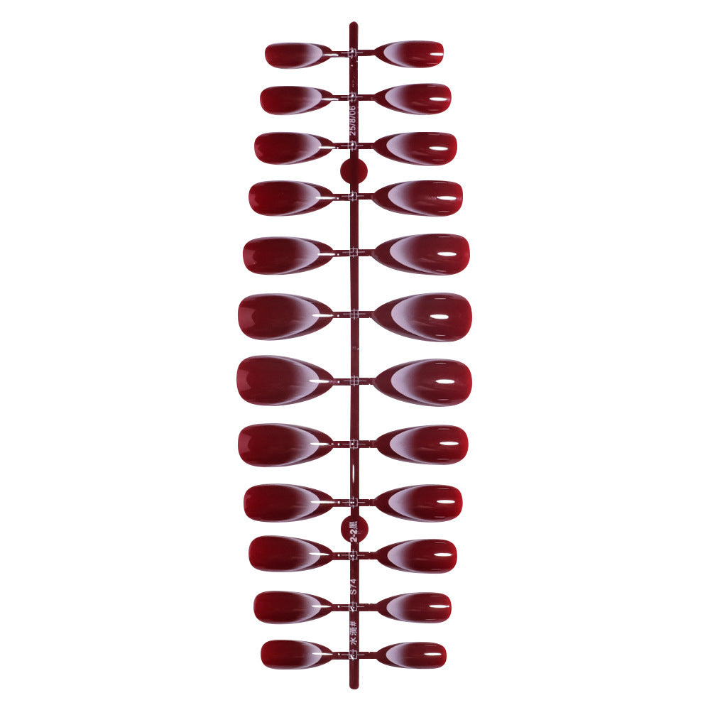 Artistic Ombre Pointed Press-On Nails Kalsten
