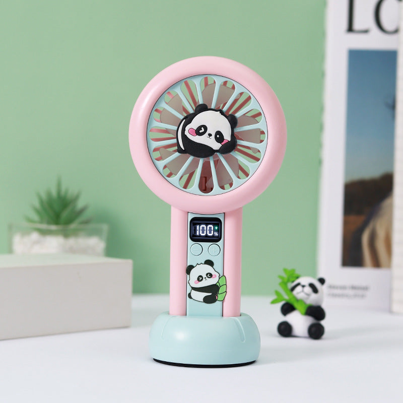Women portable mini fan with cute panda design Kalsten