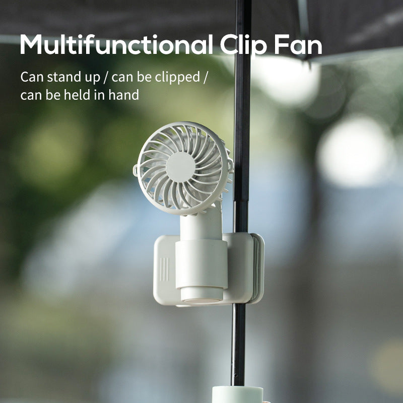 Unisex nano compact clip fan with rechargeable battery Kalsten
