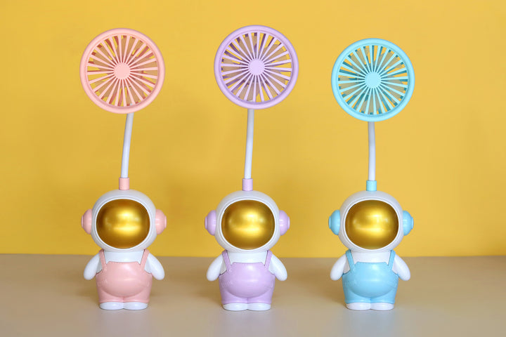 Unisex Fun Hand Fan in Astronaut Design Kalsten