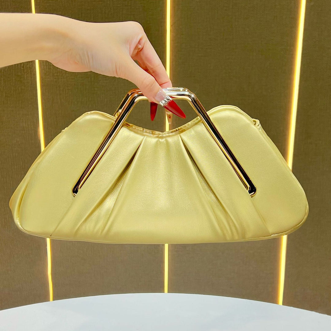 Elegant Gathered Handbag