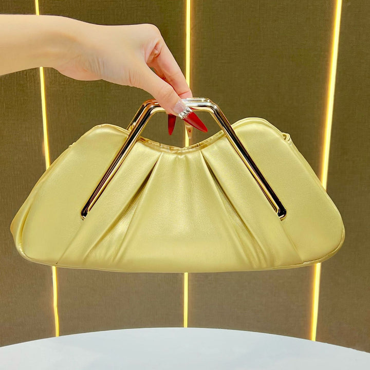 Elegant Gathered Handbag