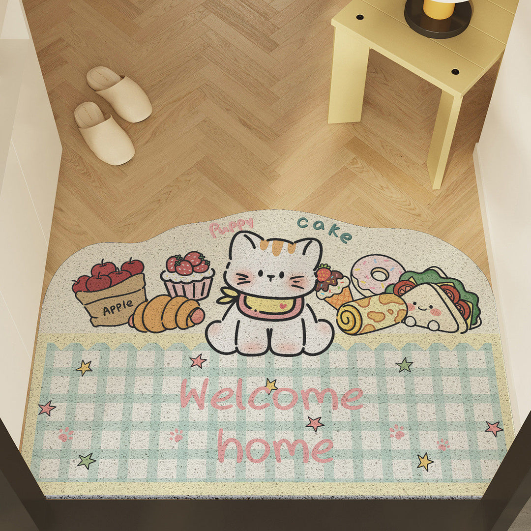 Playful Cartoon Themed Area Rug