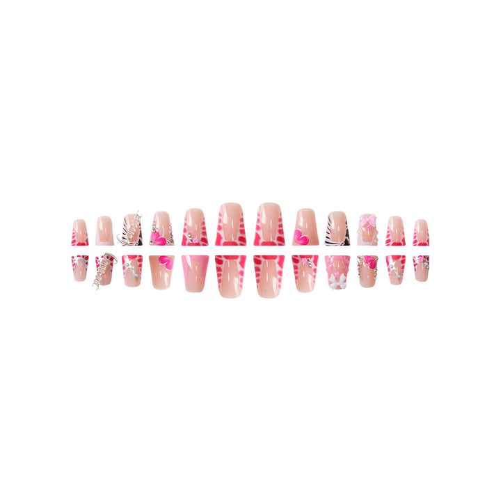 Artistic 3D Decorative Press-On Nail Art Kalsten