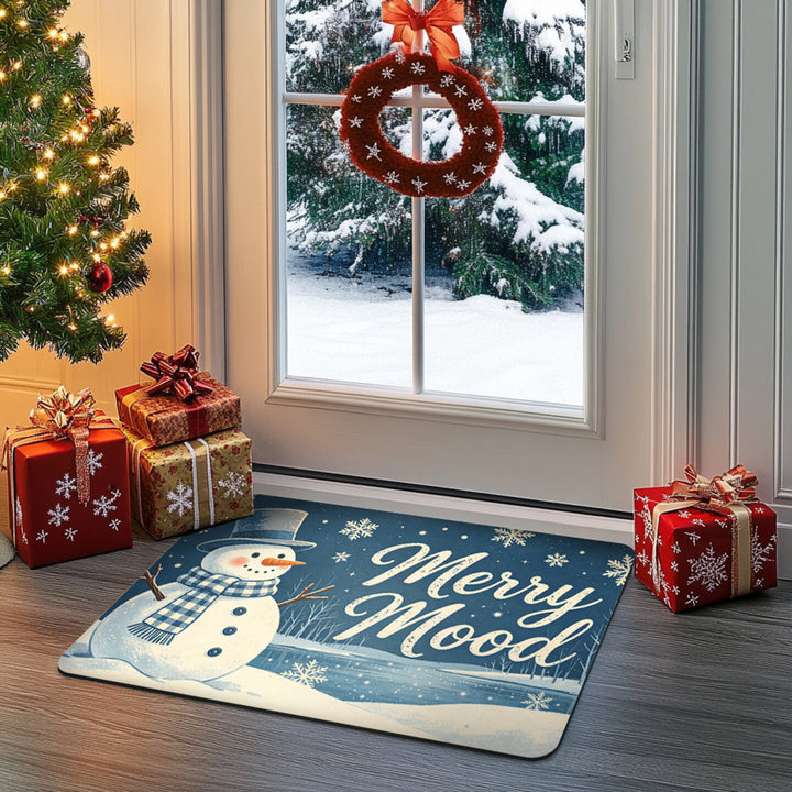 Christmas-Themed Indoor Doormat