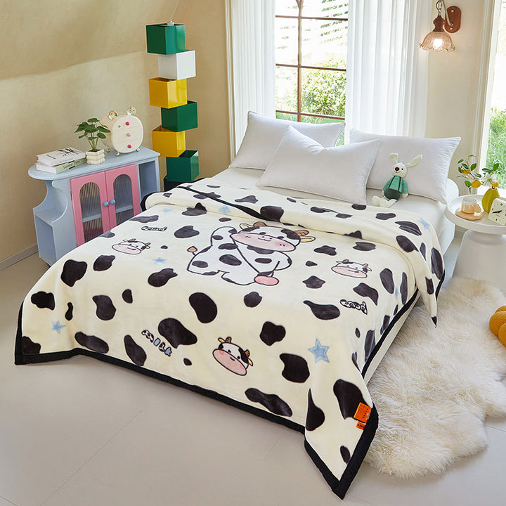 Decorative Fleece Throw Blanket Kalsten