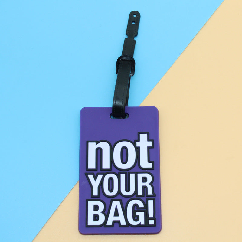 Unisex Luggage Tag with Custom Message Kalsten