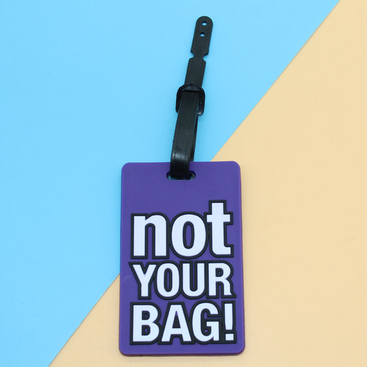 Unisex Luggage Tag with Custom Message Kalsten