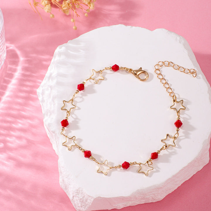 Star Motif Charm Bracelet Kalsten