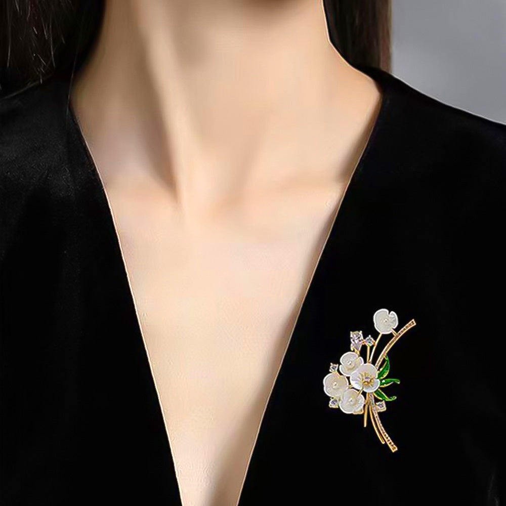 Exquisite Flower Brooch Kalsten