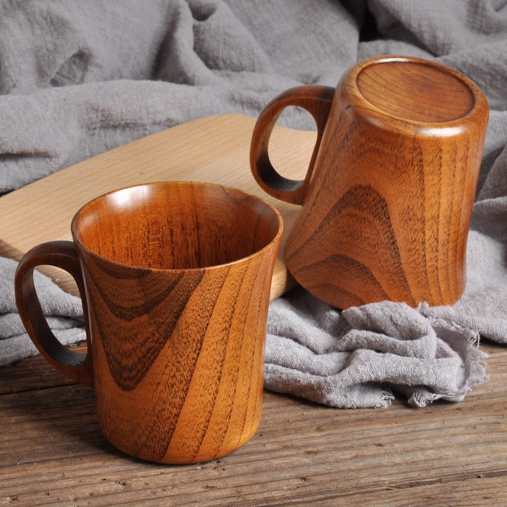 Wooden cup with spoon Kalsten