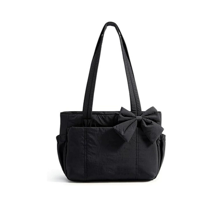 Elegant shopping bag with bow Kalsten