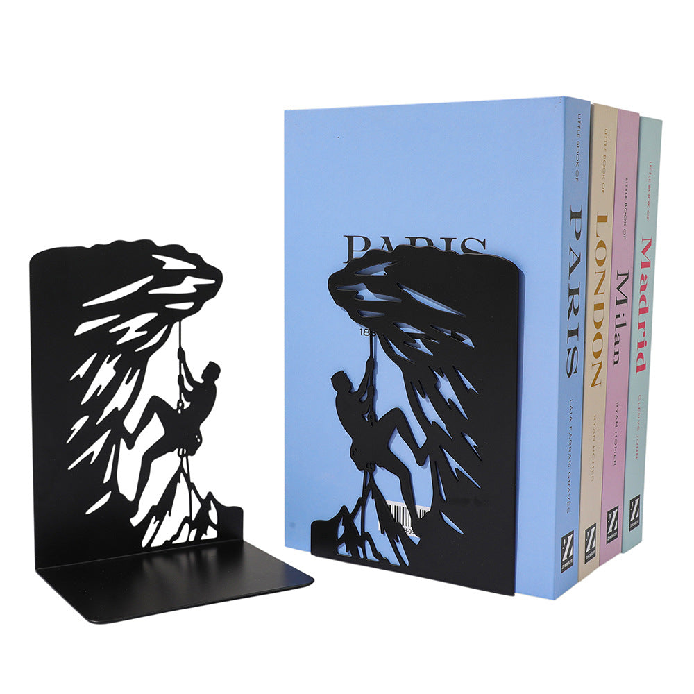 Climbing-Themed Bookends