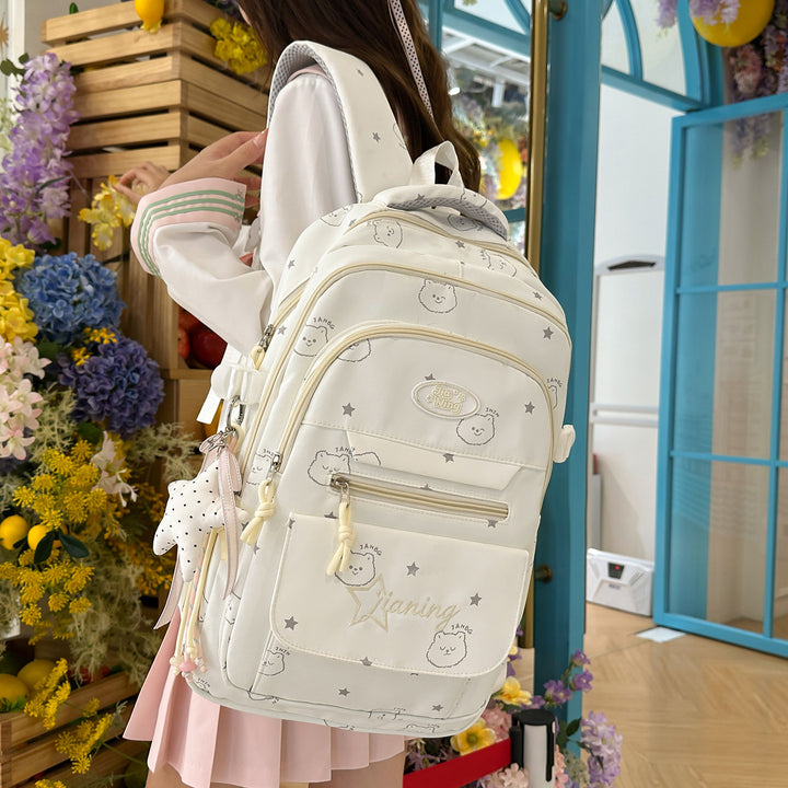 Cute Character-Printed Casual Backpack Kalsten