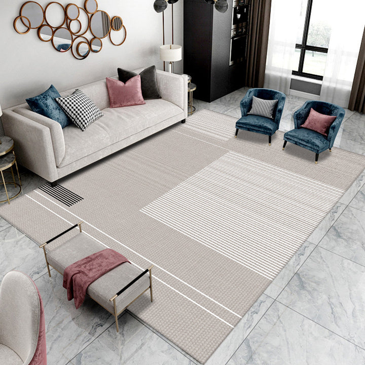 Woven Abstract Pattern Area Rug