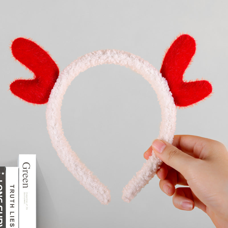 Festive Reindeer Antler Headband