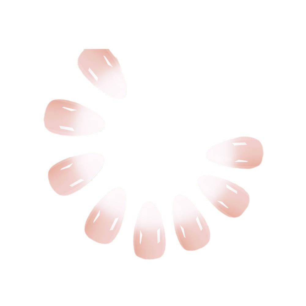 Elegant Almond-Shaped Nail Extensions