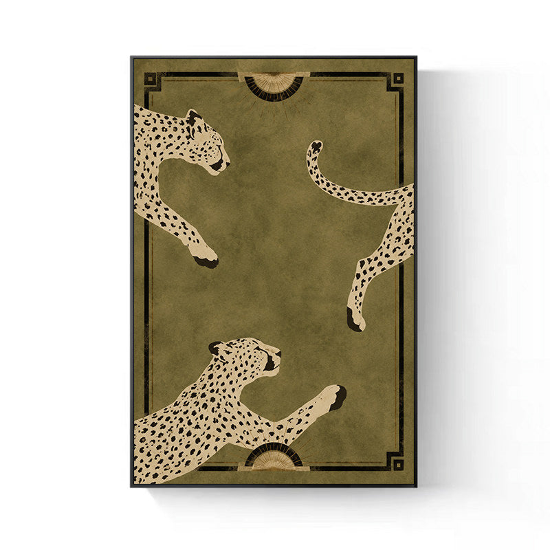 Decorative Leopard Print Wall Art