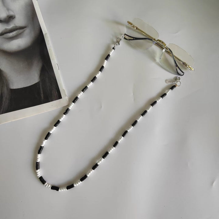 Glasses holder chain made of high-quality pearls Kalsten