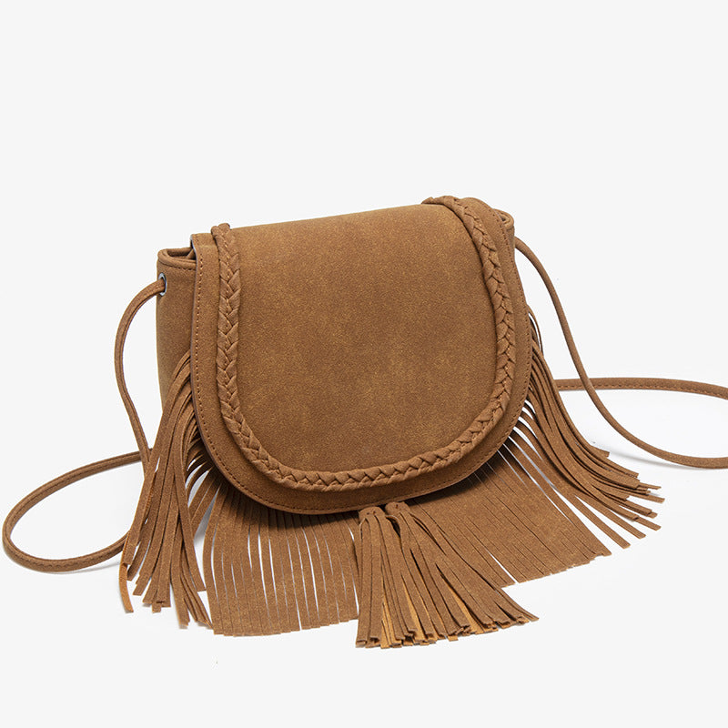 Bohemian Fringe Crossbody Bag