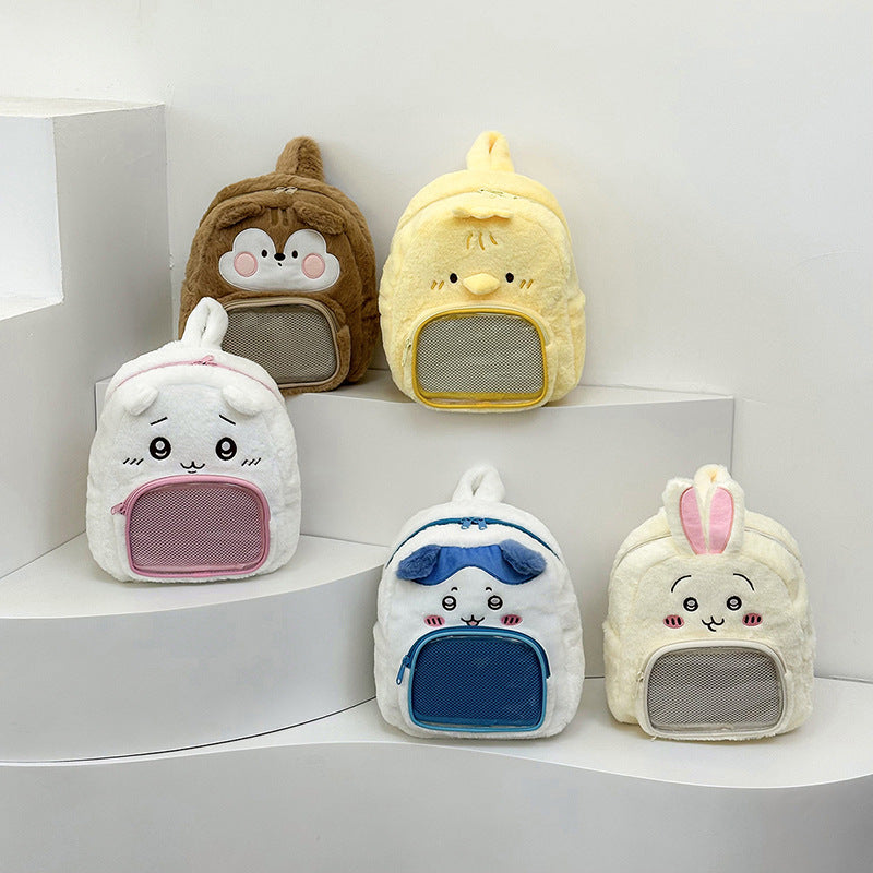 Plush backpack with bunny design Kalsten