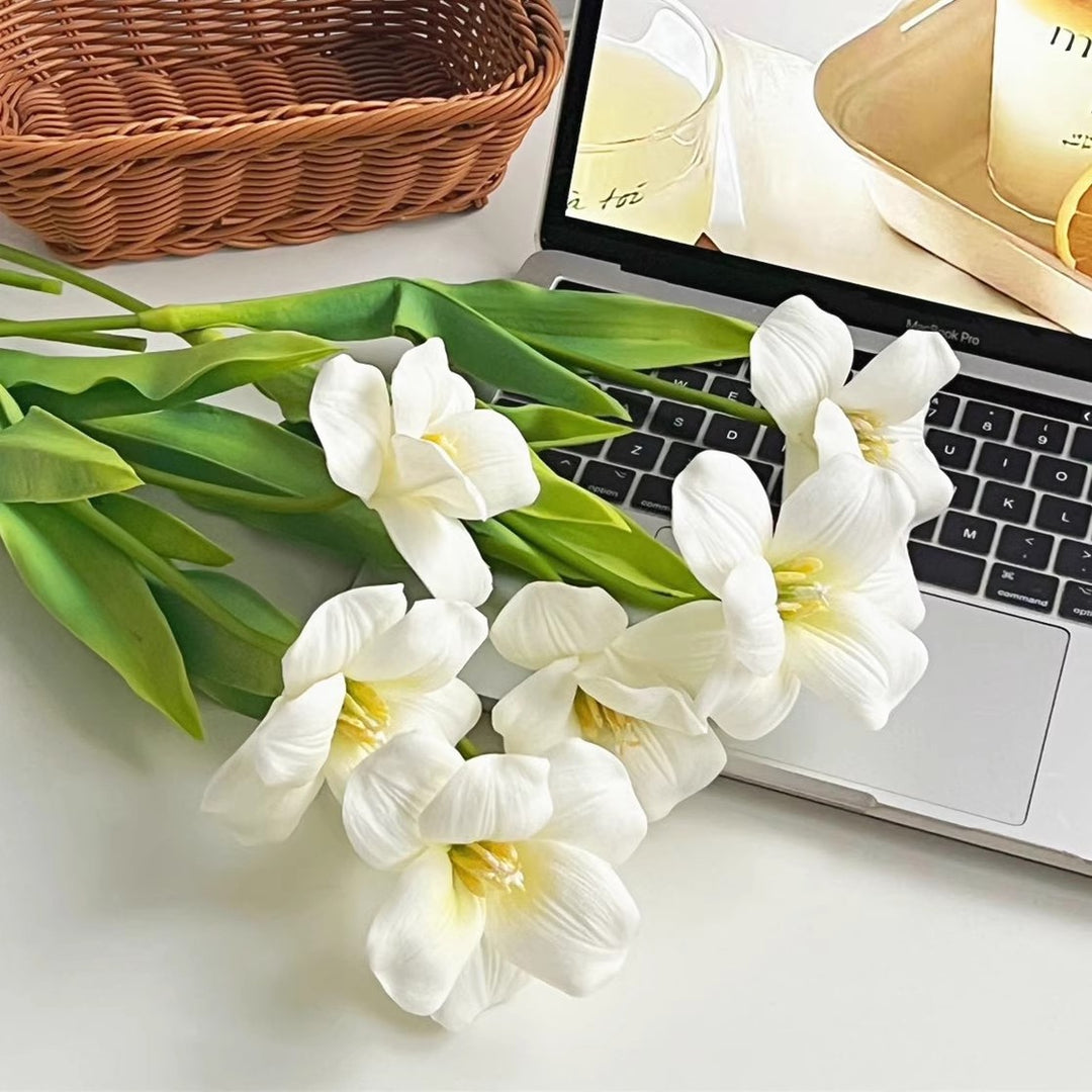 Realistic Orchid Floral Arrangement