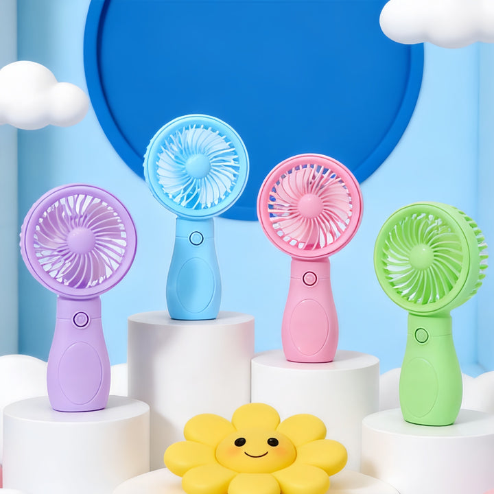 Ladies Portable Mini Hand Fan with Rechargeable USB Connection Kalsten